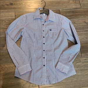 Cinch size medium button up blouse
